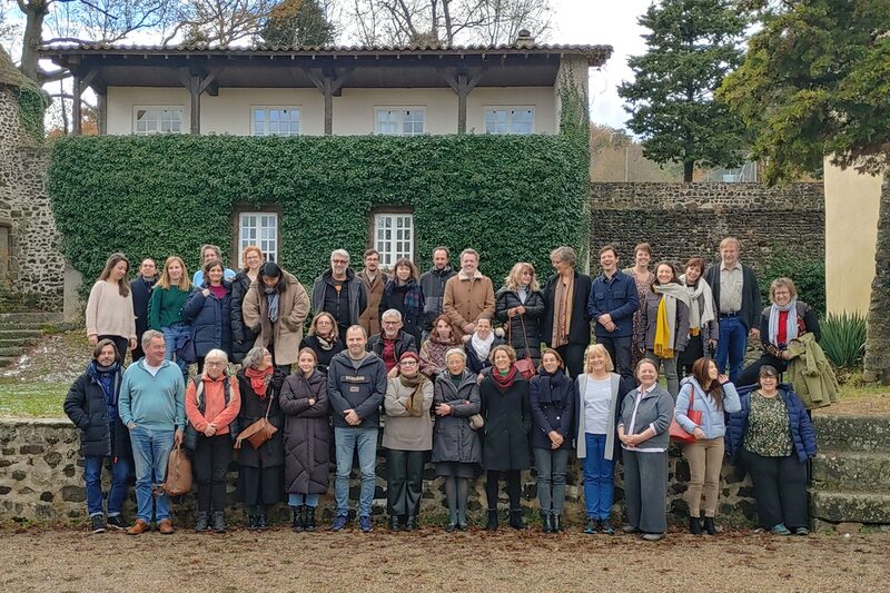Gruppenbild der Projektgruppe in Goutelas im Dezember 2022