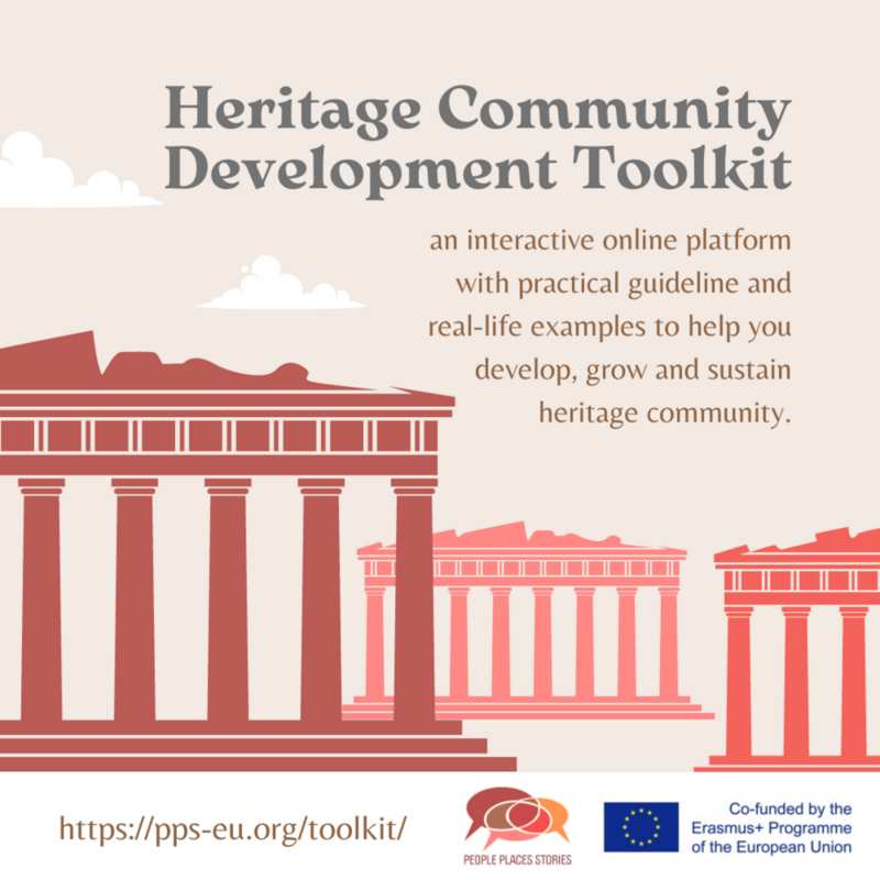 Interaktives Toolkit für die Kulturerbe-Gemeinschaft Eine interaktive Online-Plattform mit praktischen Leitlinien und Beispielen aus der Praxis,  die Ihnen helfen, eine Kulturerbe-Gemeinschaft zu entwickeln, auszubauen und zu erhalten.