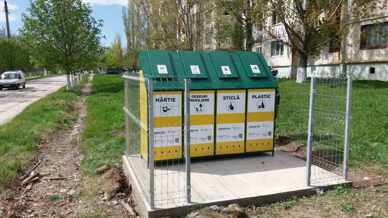Aufbau eines funktionierenden Abfallentsorgungssystem im moldauischen Landkreis Anenii Noi