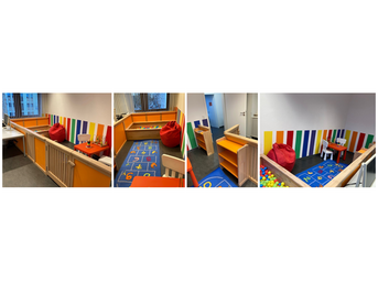 Collage Eltern-Kind-Zimmer