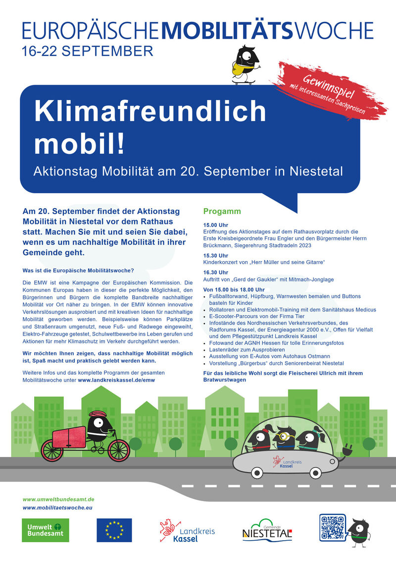 Plakat "Aktionstag Mobilität"
